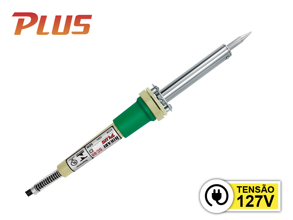 Ferro de Solda Plus SC-60 - 127V